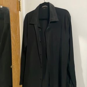 YMLA black party shirt. Worn once. Size L